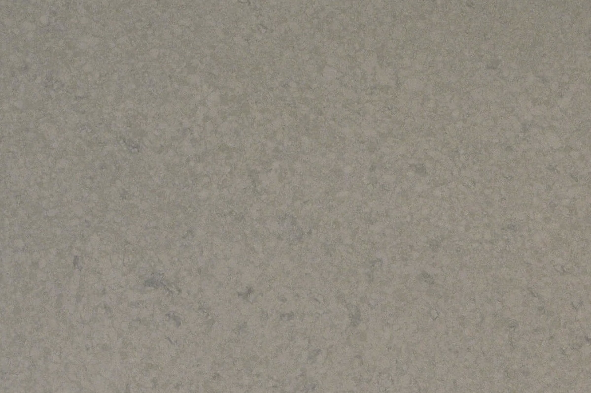 Taupe Quartz Slab with Grey Veins for Kitchen Countertops