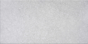 Textured Polishing Surface Organic White Quartz Stone Slabs